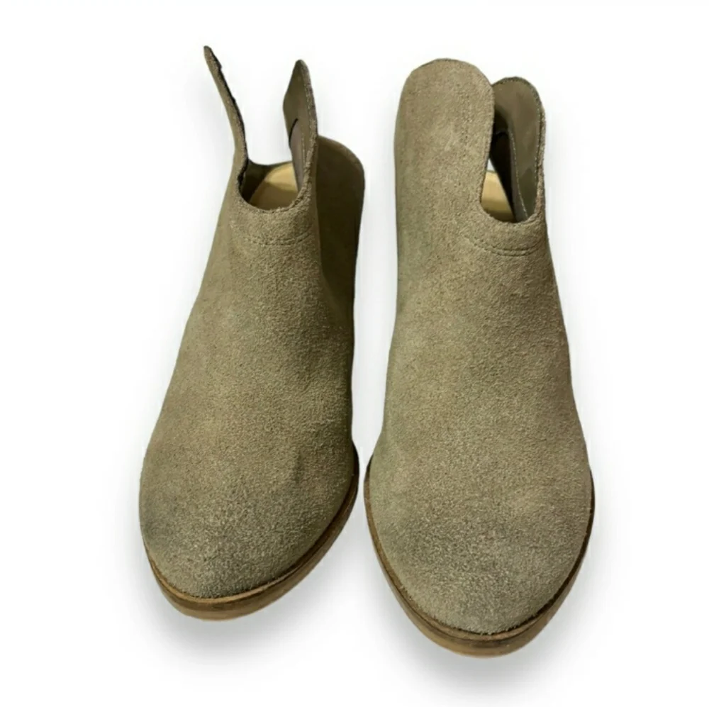 CHINESE LAUNDRY Kelso Suede Open Backed Bootie NWOT!